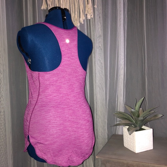 Fuchsia lululemon Singlet - Like New! - Picture 2 of 4
